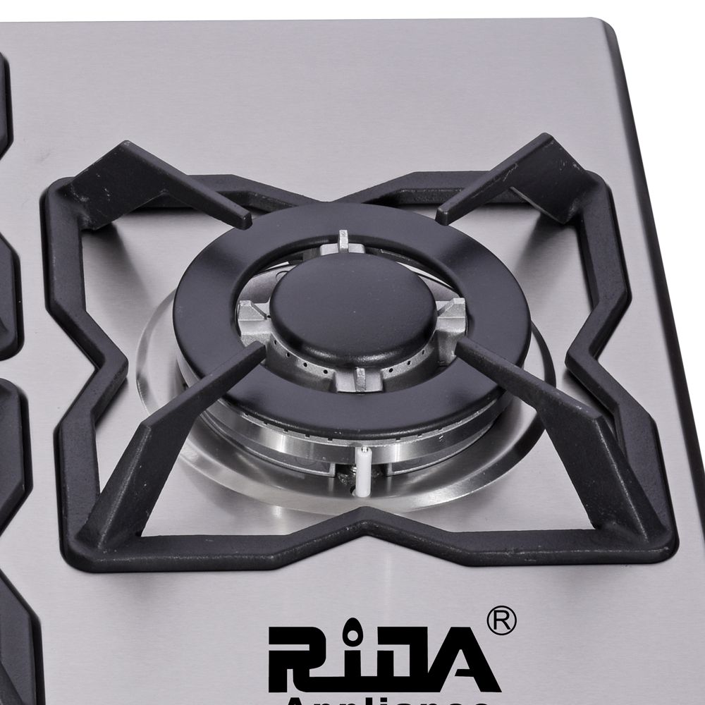 Empava 36 in. Gas Stove Cooktop with Italy SABAF 5-Burners NG/LPG  Convertible in Black Tempered Glass EMPV-36GC27 - The Home Depot